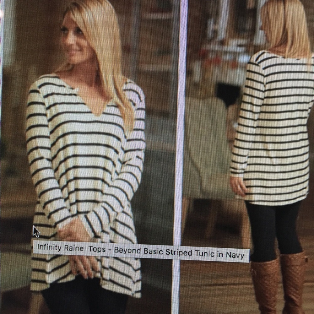 Basic Striped Tunic - image 3